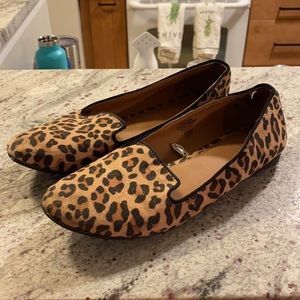 Mossimo leopard print flats